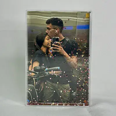 בלוק קונפטי זהב רוז