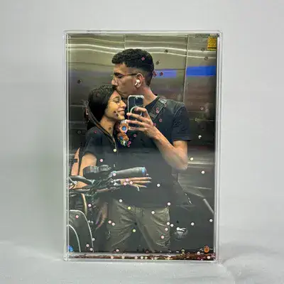 בלוק קונפטי זהב רוז