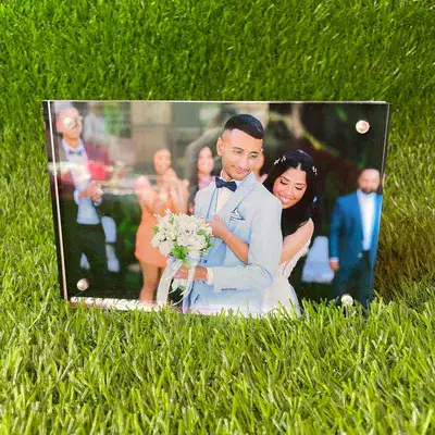 בלוק אקרילי דו צדדי 10/15 ס"מ